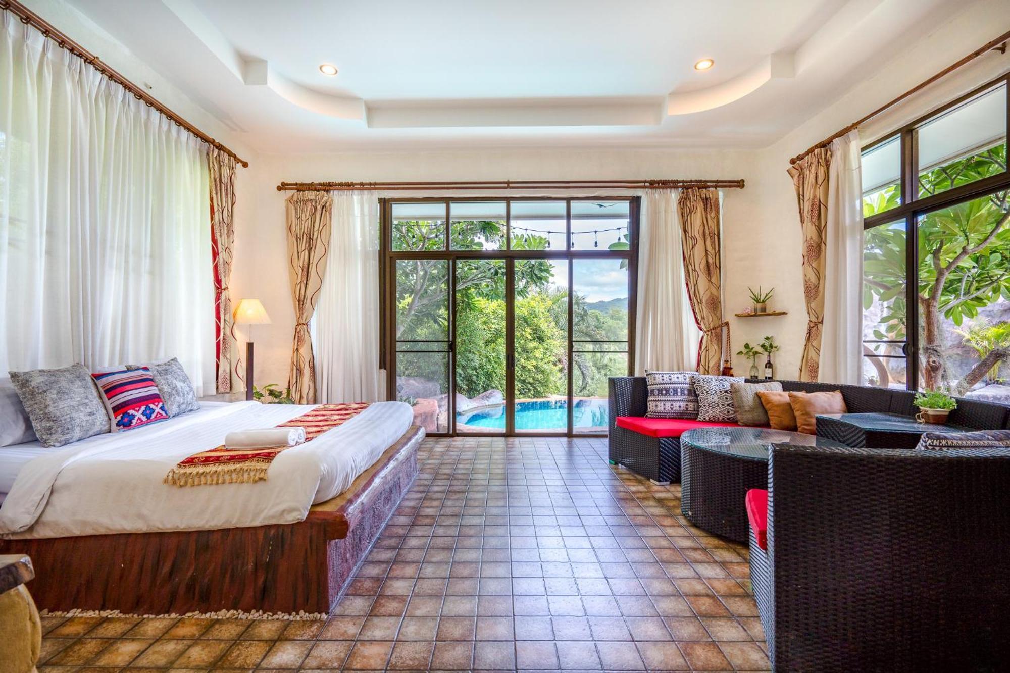 Huahin I-Din Poolvilla วิลล่ากลางธรรมชาติ วิวภูเขา เป็นส่วนตัว Esterno foto